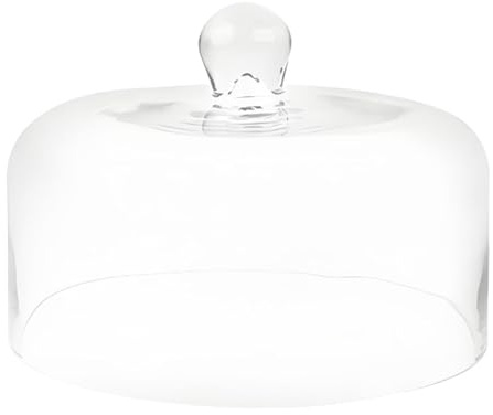 DimyFew Soporte de acrílico para Tartas, Cubierta para Servir Pasteles, Tapa para exhibición de Pasteles, para Fiestas, L