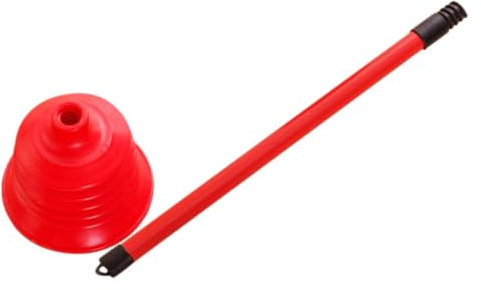 Ciieeo Sturalavandini per Lavello e Bagno in PVC Resistente, Utensile Anti-intasamento Forte Aspirazione, Piccolo Sturalavandini per La Pulizia degli Scarichi Domestici