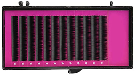 Brrnoo Protéine de Soie Fausses Cils 0,07d Cils Rond Assez Bien Confortables pour le Maquillage de la Fête, Léger et Doux, Facile à Porter, adapté à Toutes les Formes Oculaires, en