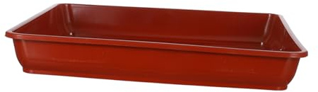 TOGEVAL 2pièces Soucoupes Plastique pour Pots De Fleurs Bac Égouttement Carré pour Plantes Pot Récupérateur Eau Réutilisable pour Cactus Et Plantes
