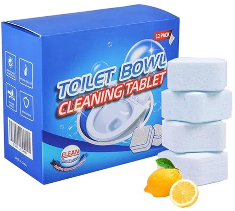 WC Acción Total Limpiador para Inodoro, Limpiador para WC, Cleaning Block Inodoro, Producto de Limpieza Súper Potente con Activo Descalcificador, 3 en 1 Limpieza Profunda, Antical y Desodorante (1)