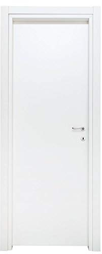 Kimono Porte Interne a Battente Ecodoor 2.0, Laminato Bianco, Sinistra (210x80)