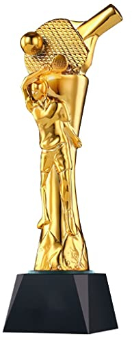 Mobkid Tischtennis-Meisterpokal Spiele Tischtennis Singles Und Doubles Awards Trophy Trophäenpreis Der Landes-Tischtennisliga Ereignis-Gedenk-Trophäe