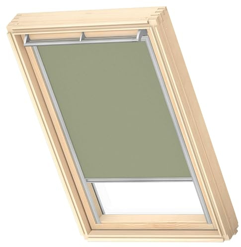 VELUX Nature Collection Roof Window Blackout Blind, Grey Frame, M04, Marsh