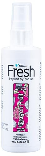 GROOM PROFESSIONAL Fresh Dragon Fruit Hundeparfüm - Hundeparfüm-Spray - Frisches Duftspray für Hunde Gegen Geruch - Exotischer Duft von Drachenfrüchten - Langanhaltender Duft, 100ml