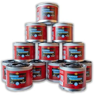 Royal Oak Canned Heat 12/2 Hour Fuel, Easy Open, Resealable, Non-Drip, for Food, Chafing Dishes, Buffet Burners, Parties, Weddings, BBQs, Small, RED