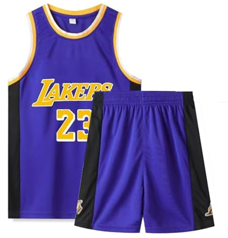 Qkydky Basketball Trikot Kinder,Basketball Trikot Jungen-2er-Set | Basketball Trikot Kinder 2 Stücke,Basketball Kinder Trikot and Shorts,Basketball Trikot Set für 3-14 Jungen