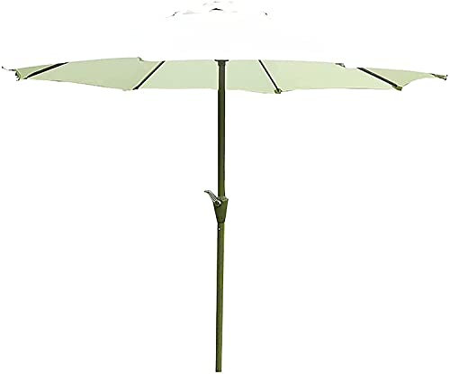 ISCBAFYX Parasol Garden Patio Umbrella Patio Parasol Round Patio Outdoor Table Umbrella For Family Beach Barbecue Bar,Green