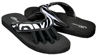 PEDI COUTURE PEDICURE SANDALS WITH BUILT IN TOE SEPARATORS FOR WOMEN - COMFORTABLE SPA STY
