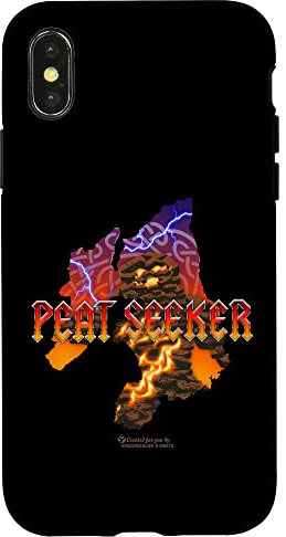 Islay Whisky Peat Seeker Monster Coastline Case for iPhone X/XS