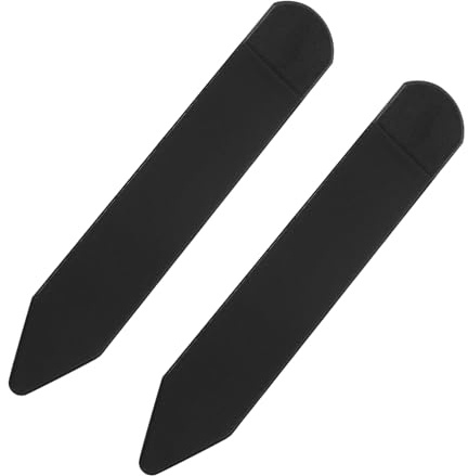 Copripenna Touch Screen in Pu Nero, 2 Pezzi per Penna | Elastici, Texture Morbida, Design Anti-perdita, Pratici per Uso Quotidiano