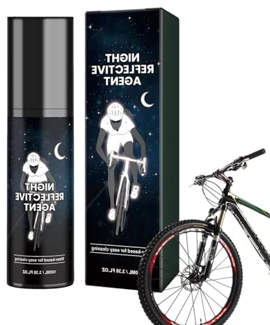 Reflektierende Sprühfarbe, Im Dunkeln Leuchtende Sicherheitsfarbe, 100 Ml Reflektierende Farben Spray, Transparent Reflektierende Leuchtfarbe, Langlebige Sprühfarbe Für Kleidung, Dauerhafte Sicherheit
