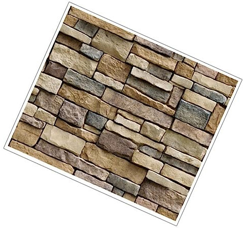 jojofuny Pvc-wandaufkleber Pole Tapeten Saal Tapete Wandbild Steintapete Lamelle Entfernbare Wandaufkleber Wände Terrassendielen Gepunktet Lackierbar Rock-tapete Wandlatten Gebäude