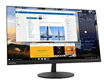 Lenovo L27q-30 27 Inch PC Monitor | WQHD, 1440p, 75Hz, IPS, 6ms, HDMI, DP (Renewed)