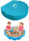 ElevaPulse Cubierta de concha de arena 100 x 15 cm, lona impermeable para caja de arena con tapa para conchas de arena, XXL, protección perfecta para conchas de arena al aire libre y parques