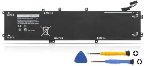 K KYUER 6GTPY Batteria per Dell Vostro 15 7500 XPS 15 9560 9570 7590 | G7 17 7700 Gaming Inspiron 15 7501 7590 7591 Precision 5520 5530 5540 Mobile Workstation 06GTPY GPM03 5XJ28 W62W6 451-BBYB