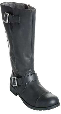 Rocket Dog Damen Berry Bikerstiefel, Black Lewis, 37