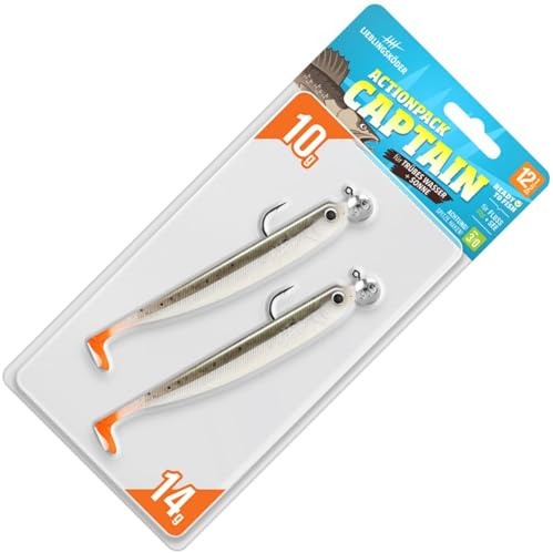 Lieblingsköder Actionpack 10cm - 2 montierte Gummifische