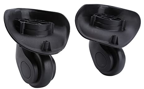 1Paar koffer rollen ersatz,kofferrollen ersatzrollen, Radbefestigungen Silent Wear Riemenscheibe für Gepäck Koffer Trolley Rollenlager für Reisekoffer