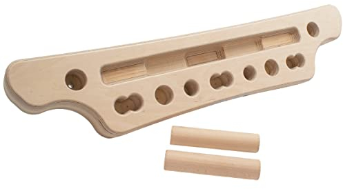 Trainingsboard 'Griff Kraft Germany' | inkl. 2 Sticks & Übungsposter | Birkenholz