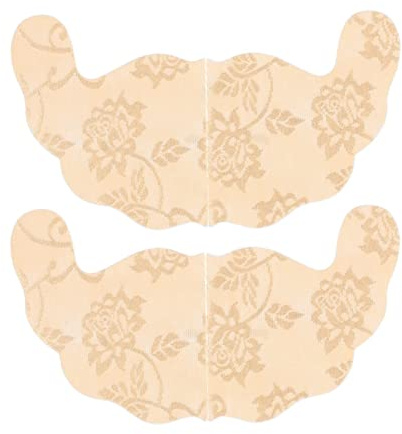 HXZDEY 12 pièces Soutiens-Gorge Collants en Dentelle pour Femmes, Soutien-Gorge adhésif Invisible pour Les Gros Seins, Ruban adhésif pour Les Gros Seins, Soutien-Gorge Couvrant Les mamelons Nude
