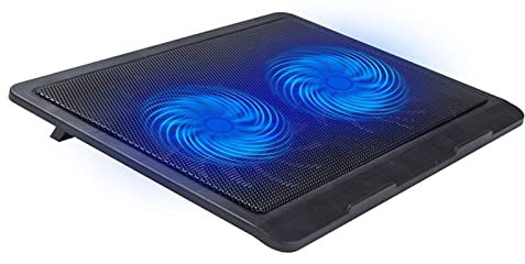 DieffematicZJ Supporto Pc Portatile Cooling Base Laptop Cooling Pad Gaming Laptop Stand Cooler Two Fans Notebook Stand for Laptop