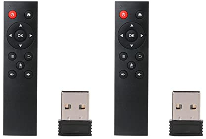 reamhome 2X Universale 2.4G Wireless Air Mouse Tastiera Telecomando Per PC Android TV Box