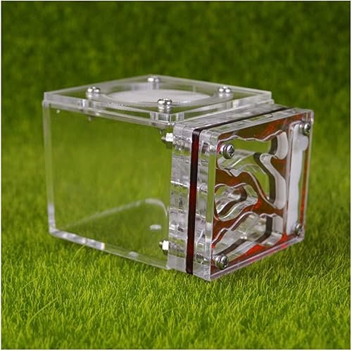Ameisenfarm Ant Castle Acryl Mini Clear Ant Nest Farm Villa House Eco Workshop Einzigartige handgefertigte Ant Farm Kids Ant Nest Castle Bequem zu beobachten
