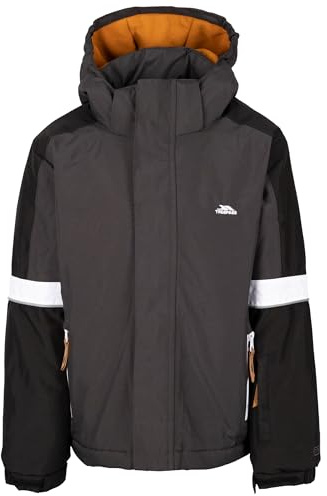 Trespass Boys Ski Coat Kingsley Dark Grey 11/12