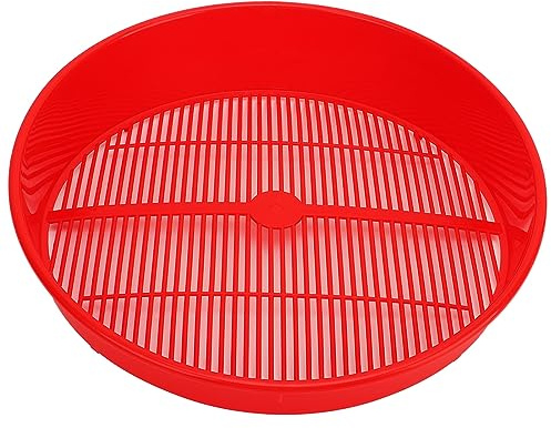 CHEOTIME Multifunctional Fruit and Vegetable Washing Sieve, Multifunctional Draining Sieve, Colander Strainer Bowl for Washing Draining Fresh Storage