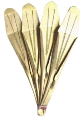 Maultrommel Musikinstrument Geschenk Kinder Einfach zu spielen Yi Nationalität Mundtrommel mit 4 Blättern 7cm