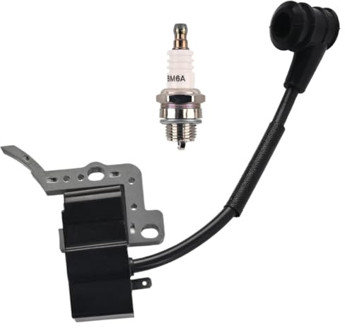 UTVTNPUKM A411000150 Ignition Coil With BM6A Spark Plug Module For Echo Gas Chainsaw CS-303T CS-345 CS-346 CS-350TES CS-300 Lawn mower ignition coil