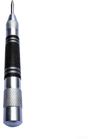 Federbelasteter automatischer Körner mit verstellbarer Rändelung und 1 Stanznadel für zuverlässiges Markieren vor dem Bohren