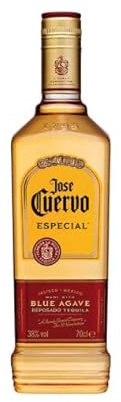 Jose Cuervo Especial Reposado Tequila, 100% Blue Agave, 38% vol, 0,7 Liter Flasche
