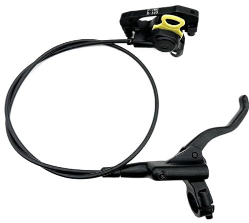 DGOINGPI Bike Brake Drum HB875 Hydraulic Brake Set HB-875 MTB Bicycle Disc Brake Front Rear 800mm 1400mm Mountain Bike Brakes Caliper Bicycles Rear Brake Drum(Black Right)