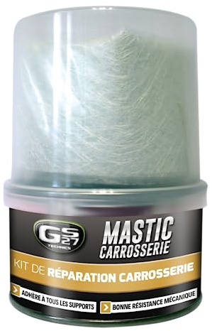 GS27 - Mastic Kit De Réparation Carrosserie Avec Fibre De Verre 250g