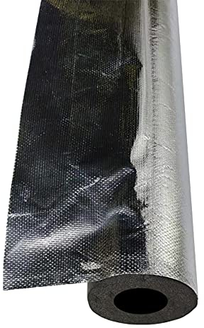 GEREP 98cm Isolierschlauch Rohrisolierung Rohrdämmung Schaum Isolierung Rohr, ID 20~110mm Frostschutz Flammhemmende/Wall thickness 20mm / ID63mm