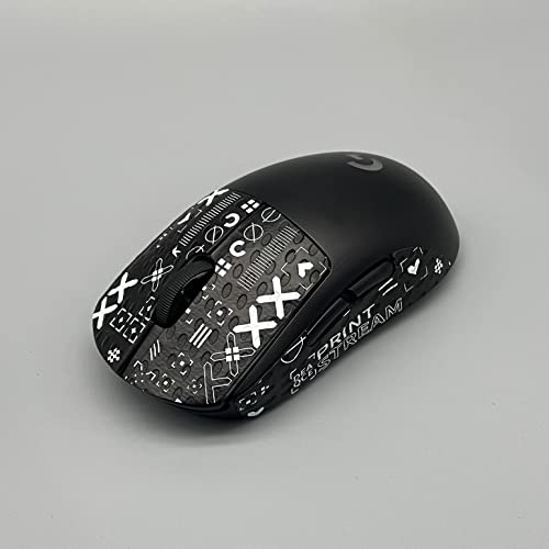 2Duck Ruban Adhésif Antidérapant pour Souris, Autocollant De Skins De Lézard Résistant À La Sueur for Logitech G Pro Wireless/G Pro X Superlight Gaming Mouse, Joueur Professionnel DIY Trousse
