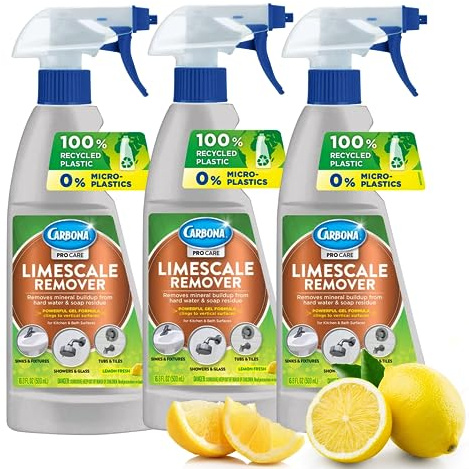 Carbona Limescale Remover | 16.9 Fl Oz (Pack of 3)