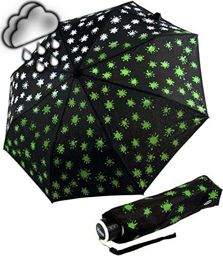 iX-brella Mini Ultra Light - Damen Taschenschirm mit großem Dach - extra leicht