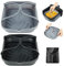YQL 2PCS Foldable Airfryer Silicone Liners with Long Handles, Square Air Fryer Liners Reusable for 5.5L-8L Airfryer Basket, Air Fryer Accessories for COSORI,Tower,Tefal,Instant Vortex, Ninja,Philips