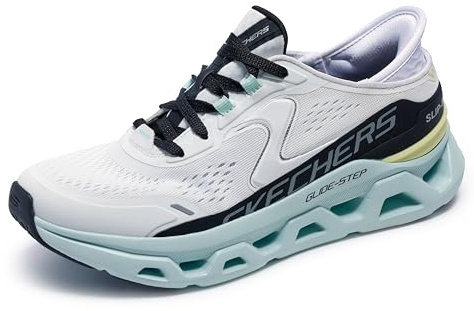 Skechers Sneakers Mujer Glide- Step Atlus Celeste
