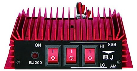 NONDK -200 50W CB-Funk-Leistungsverstärker HF-Verstärker 3-30 MHz AM/FM/SSB/CW Walkie Talkie CB-Verstärker Teilkomponente