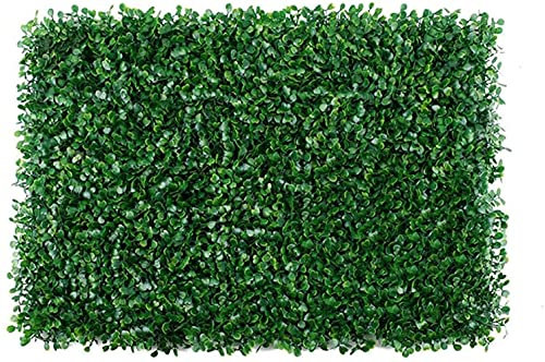 SDKFJ 15 pcs Artificial Boxwood Panels Boxwood Mats Indoor And Outdoor Wall Style Carpet Wallboard Decoration Wall Plant Decoration