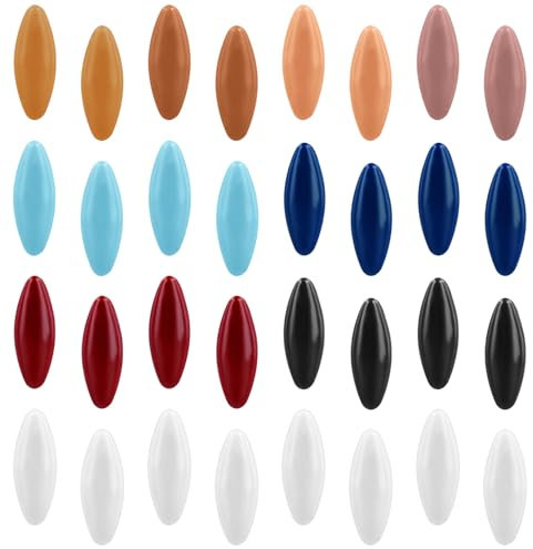 32 Stück Hijab Nadeln, Bunte Hijab Nadeln Muslimische Nadeln für Hijab Schalnadeln und Clips für Hijab Frauen Kleiderbroschen für Muslimische Mädchen und Frauen