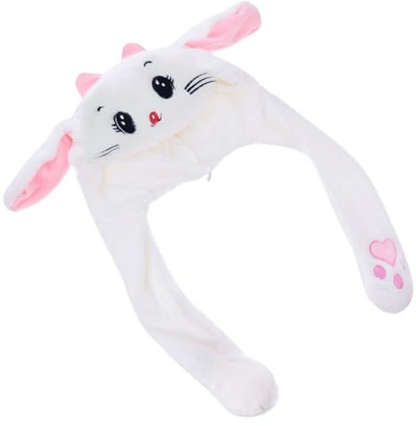 ERINGOGO 1stück Tiermütze Mit Beweglichen Ohren Witziger Mäuse-hut Für Partys Und Cosplay Foto-requisiten Für Halloween Und Festliche Anlässe