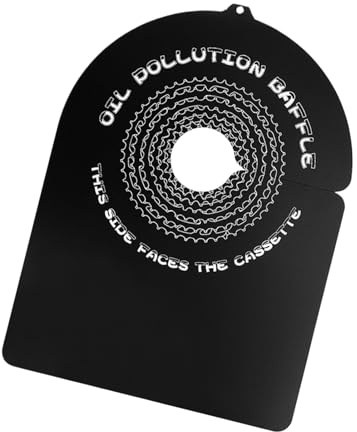 Protège-Disque De Frein Vélo PVC - Universel 26-29 (5.12x3.8cm) - Guide Anti-Projection Huile - Entretien Moto/VTT/Trottinette - Évite Bruit Freinage