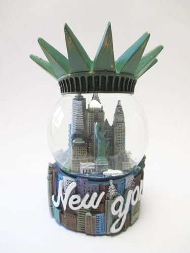 New York Schneekugel mit Freiheitsstaue Hat,Wolkenkratzer,Neu