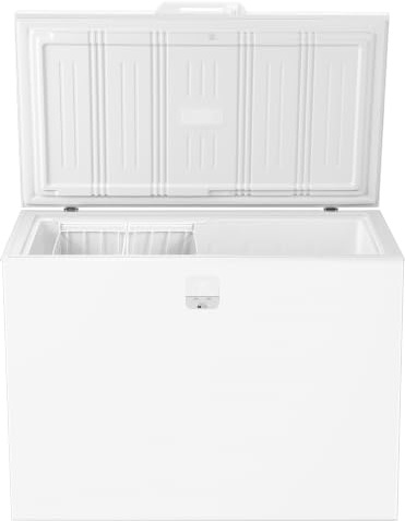 SCHOEPF – GTNF280SD NO-FROST Gefriertruhe - nie wieder abtauen - 277 L – 84,7 x 111,4 x 63 cm – Energieklasse D – LED-Beleuchtung - Schnellgefrieren – 38 dB – 198 kWh/Jahr – Kühlmodus – 2 Drahtkörbe
