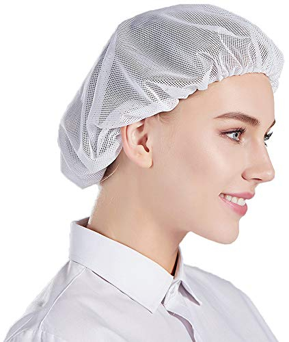 Nanxson Unisex Arbeitsmütze Haarnetz elastisch Nahrungsmittelfabrik Werkstatt atmungsaktiv waschbar Staubmütze CF9023